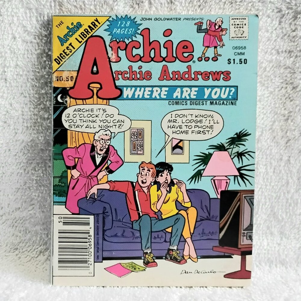 5/$20 1987 Archie...:Archie Andrews, Where Are You No. 50!!